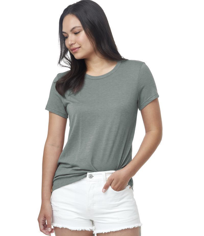 Treeblend Classic T-Shirt - Womens - Agave Green Heather 1