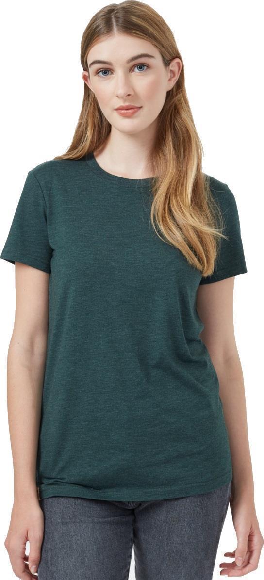 Treeblend Classic T-Shirt - Womens - Dark Forest Green Heather 1