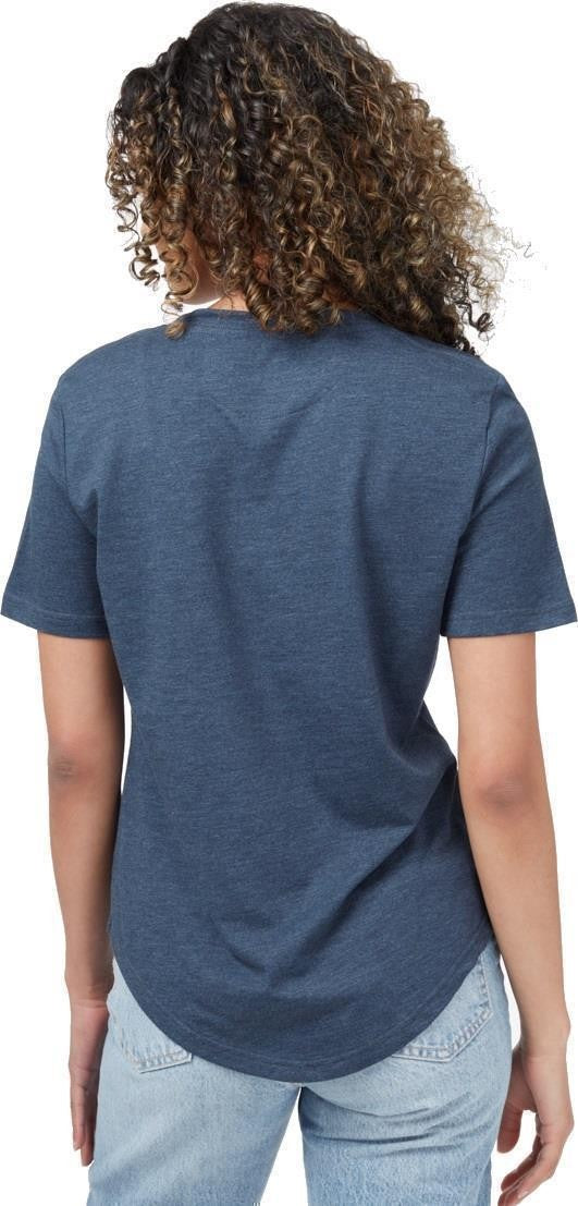 Treeblend V-Neck T-Shirt - Womens - moonlit ocean heather 1