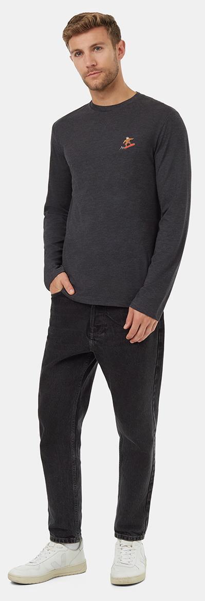 Winter Sasquatch LS - Mens - Meteorite Black Heather / Brushed Nickel 2